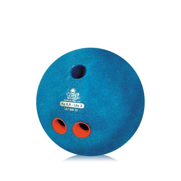 Palla da Bowling dotata di doppia impugnatura - glitterata